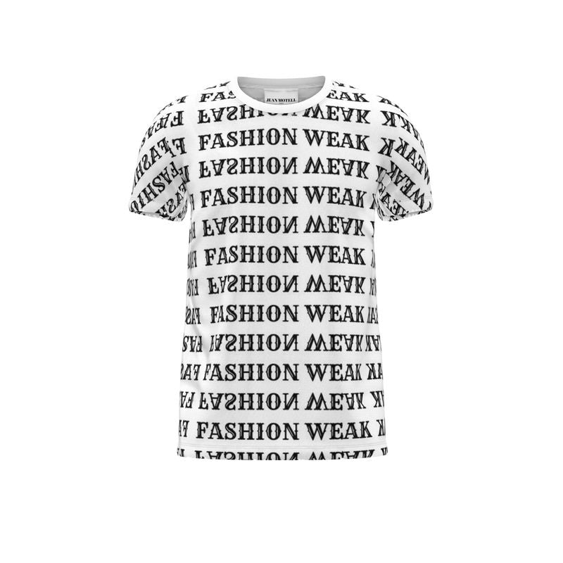 Cut And Sew All Over Print T-Shirt Fashion Weak - Limited Edition
