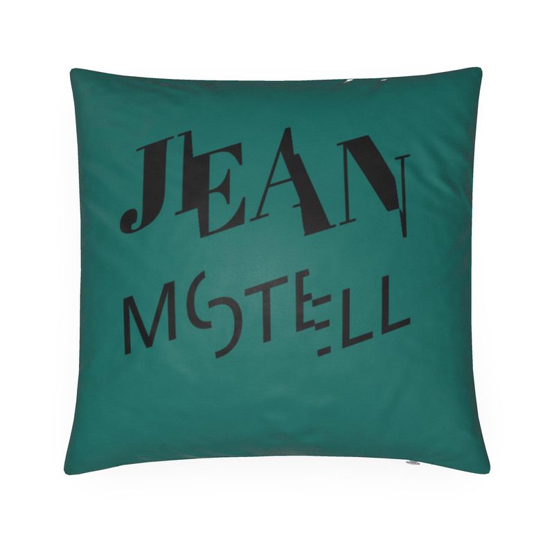 Jean Motell Logo Cushion Cover