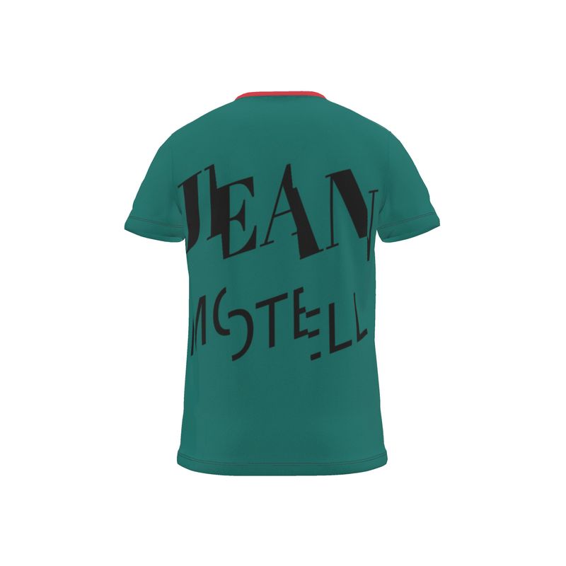 Jean Motell All-Over Print Logo New Collection T-Shirt